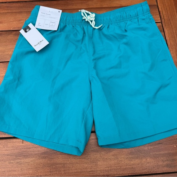 Goodfellow & Co Other - Goodfellow & Co Blue Swim Trunks Classic Mid-Thigh Design Size M & L, NWT